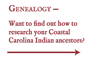 Start investigating your Coastal Carolina indigenous ancestors here.